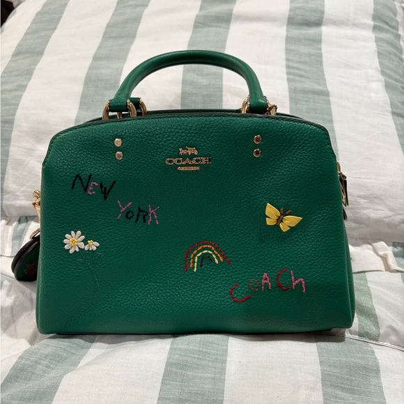 Lillie caryall with diary embroidery